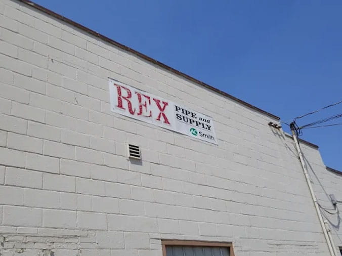 Rex Pipe & Supply New Philadelphia OH exterior sign
